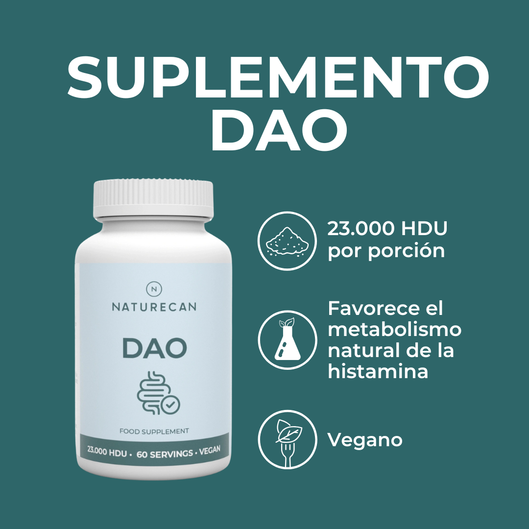 Suplemento DAO (Diamino Oxidasa)