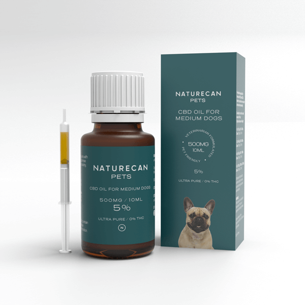 Aceite CBD perro mediano 5%