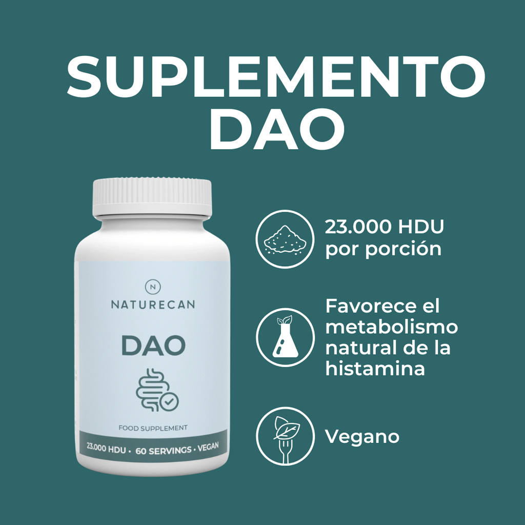 Suplemento DAO (Diamino Oxidasa)