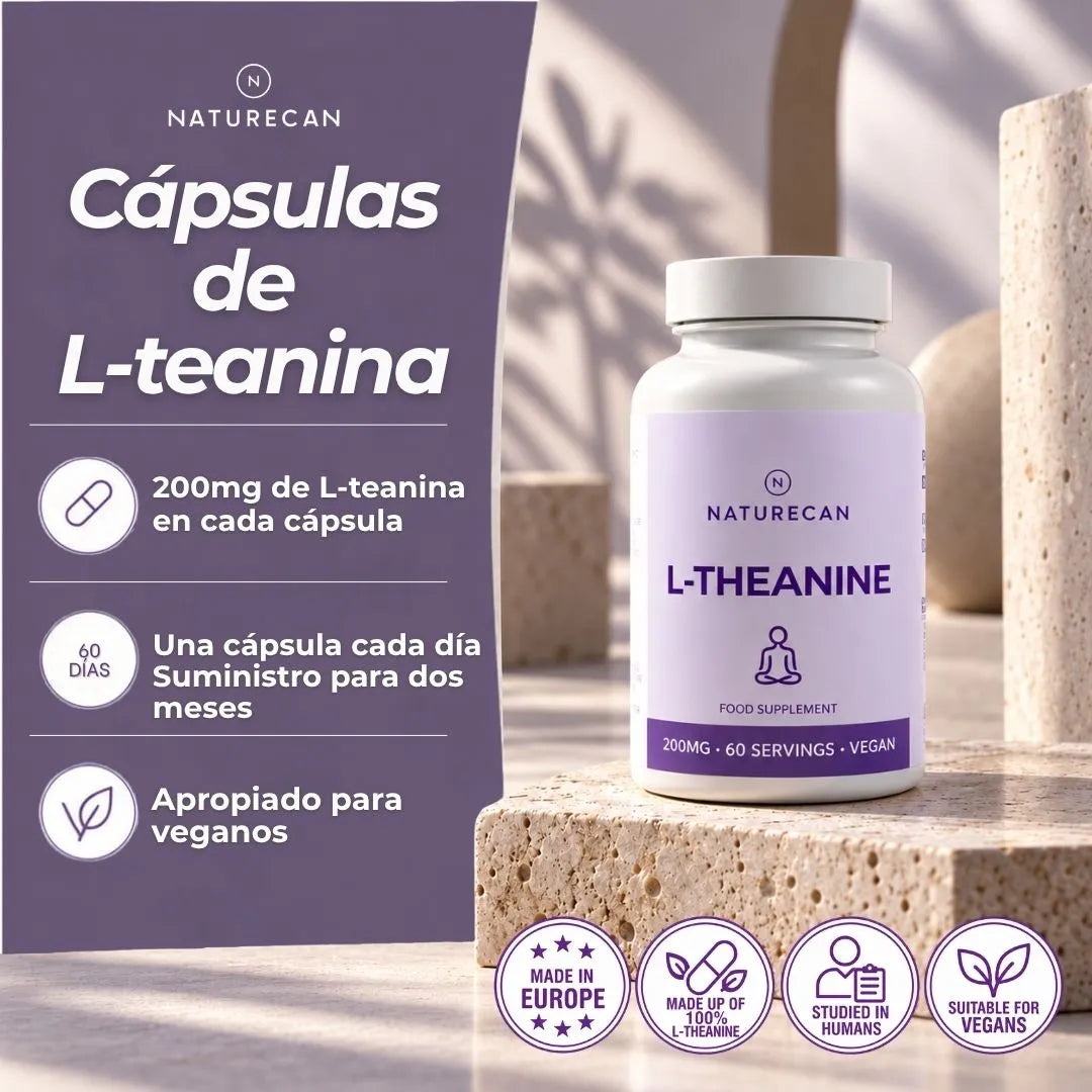 Cápsulas de L-teanina