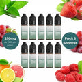 Pack 5 Sabores E-Liquid CBD | Naturecan ES