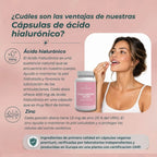 Ácido hialurónico en cápsulas
