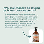 Aceite de salmón para perros