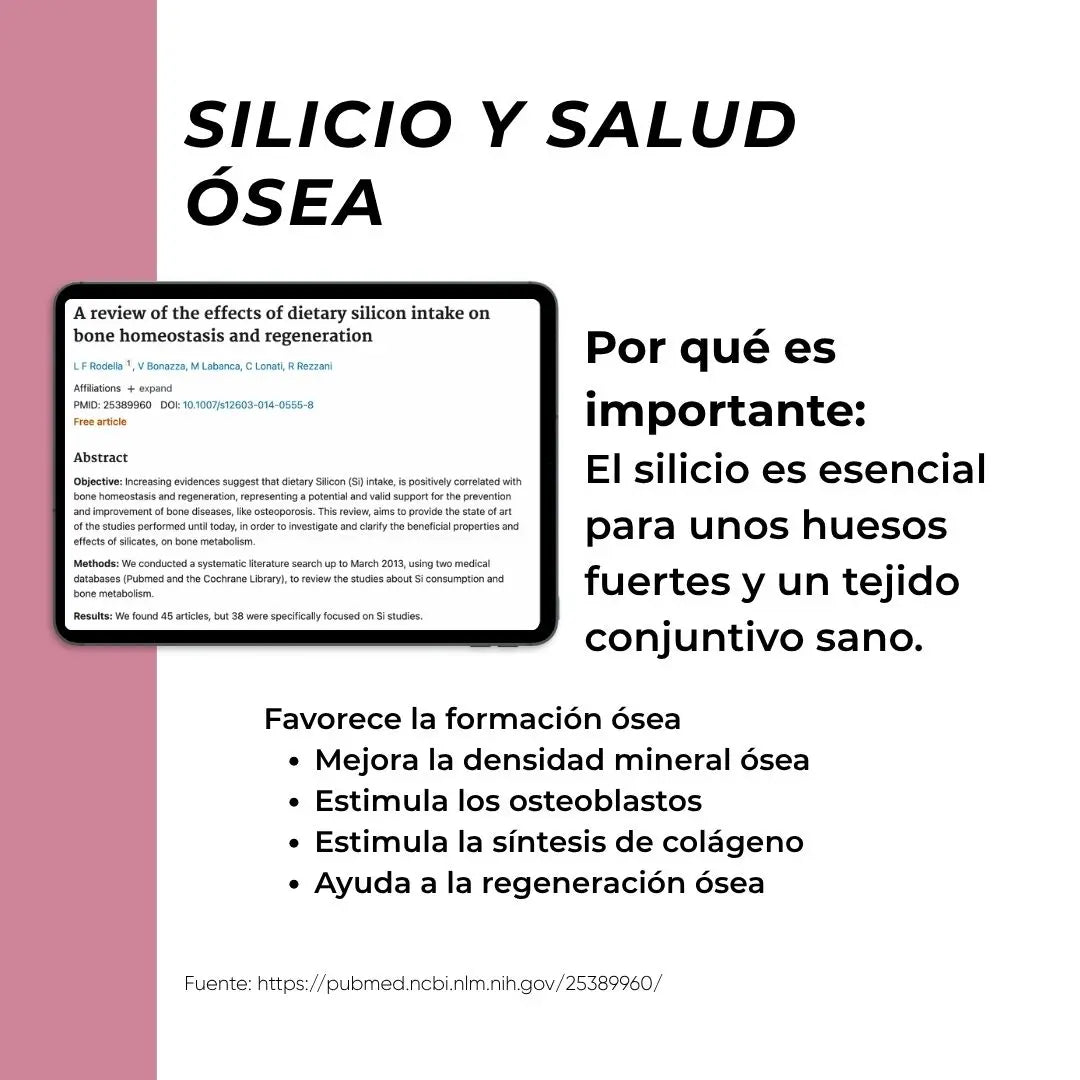 Suplemento de sílice (Bloosil)