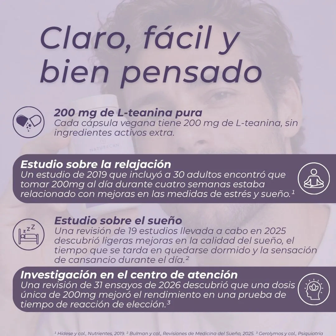 Cápsulas de L-teanina