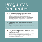 Suplemento DAO (Diamino Oxidasa)