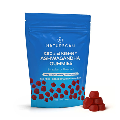 Gominolas relajantes con CBD y Ashwagandha