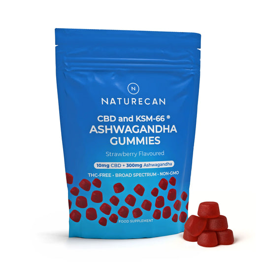 Gominolas relajantes con CBD y Ashwagandha
