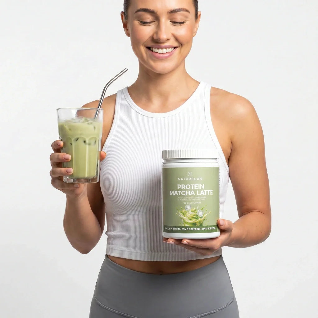 Matcha Latte con Proteína