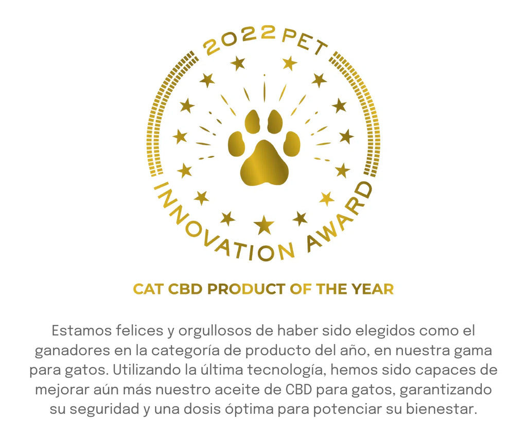 producto del año cbd gatos