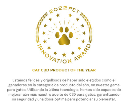 producto del año cbd gatos