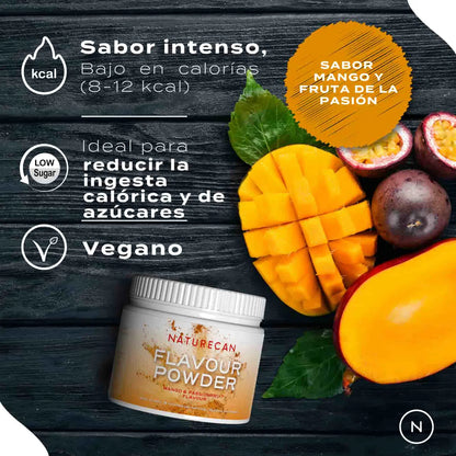 Saborizante en polvo - Mango y frutas de la pasión