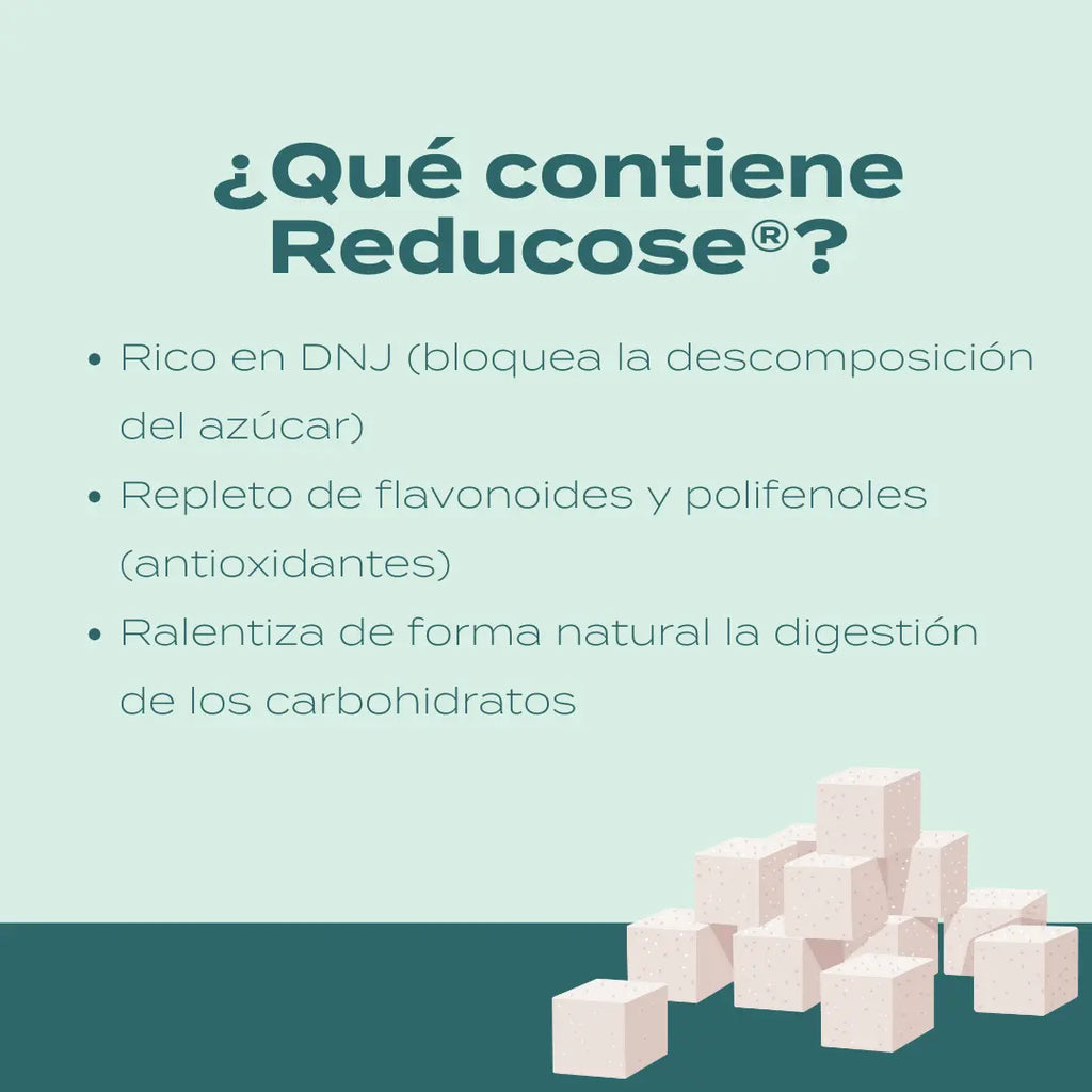 Cápsulas de apoyo a la glucosa - Reducose