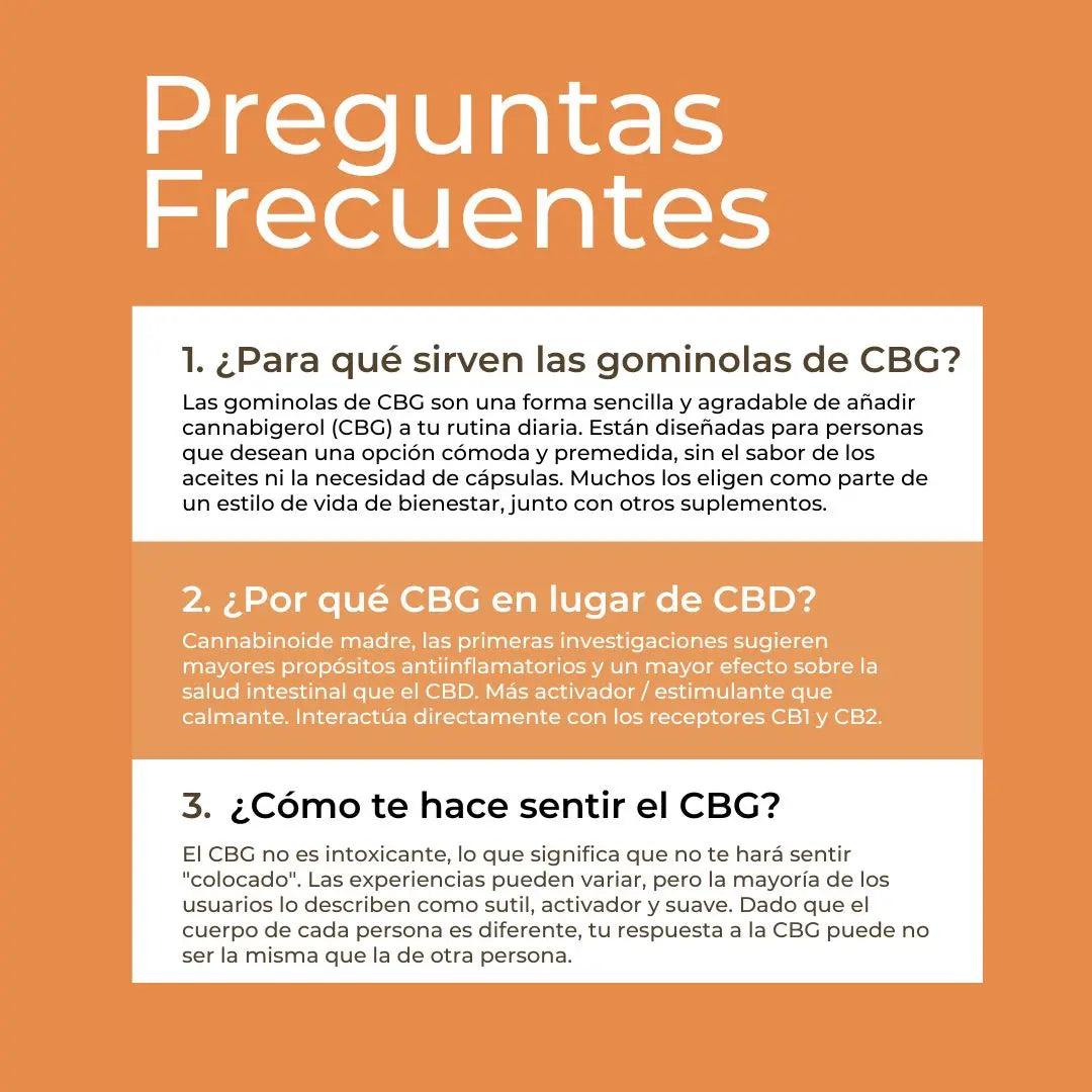 Gominolas de CBG