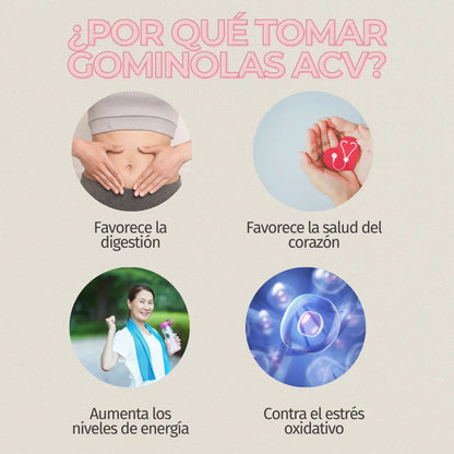 Gominolas de Vinagre de Sidra de Manzana