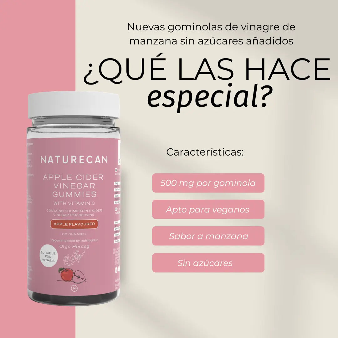 Gominolas de Vinagre de Sidra de Manzana