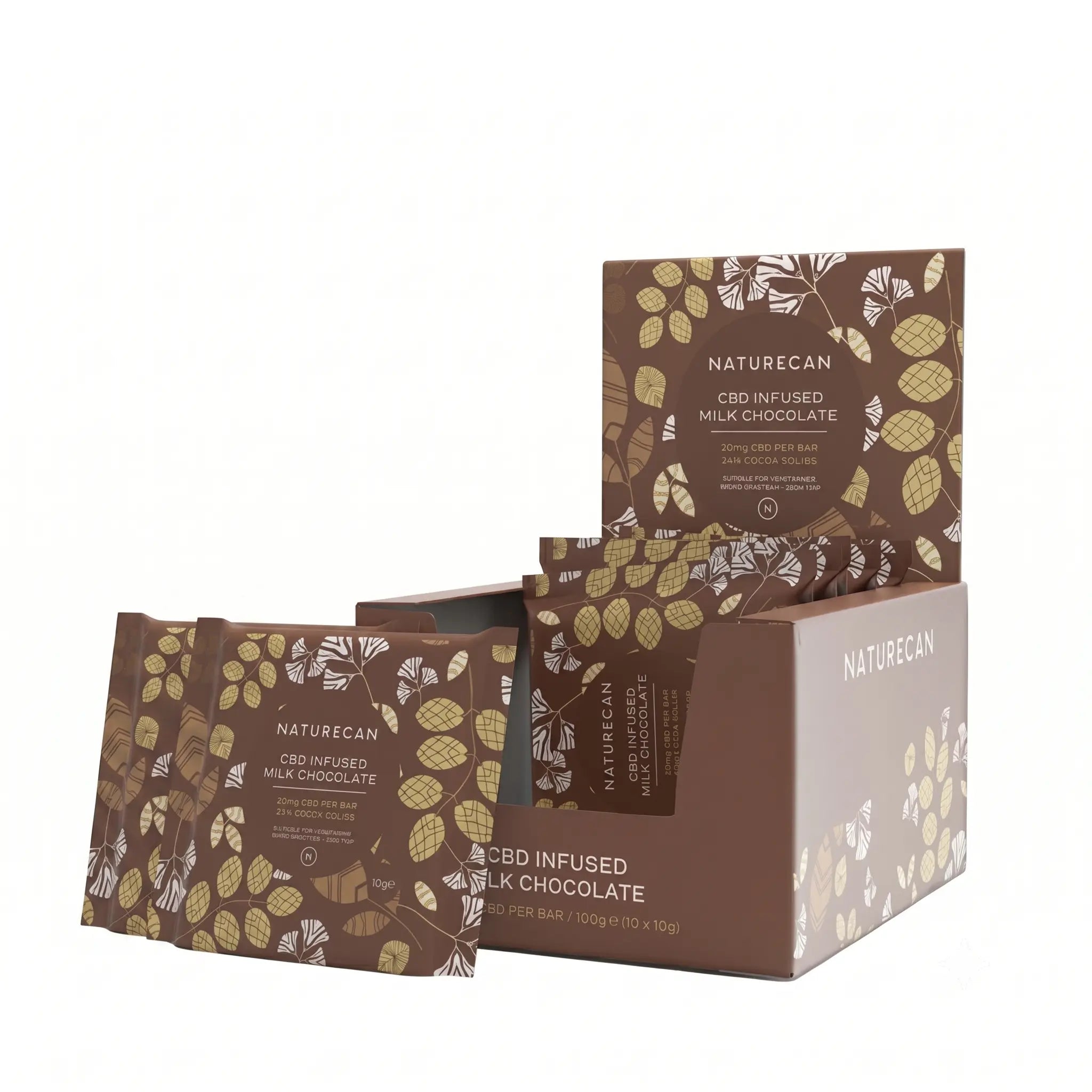 Chocolate CBD - Caja de 10