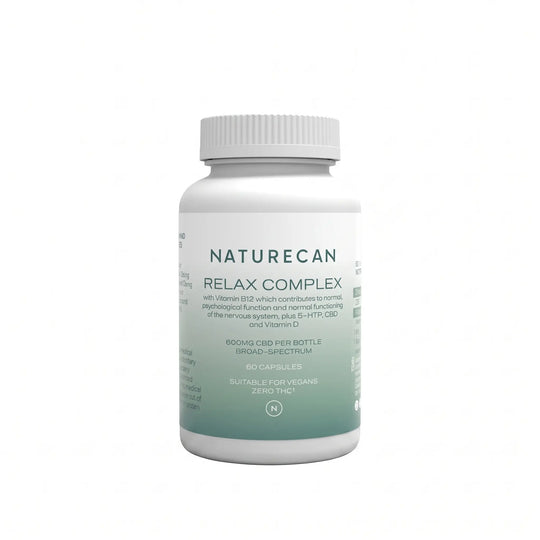 Cápsulas para dormir con CBD y 5-HTP