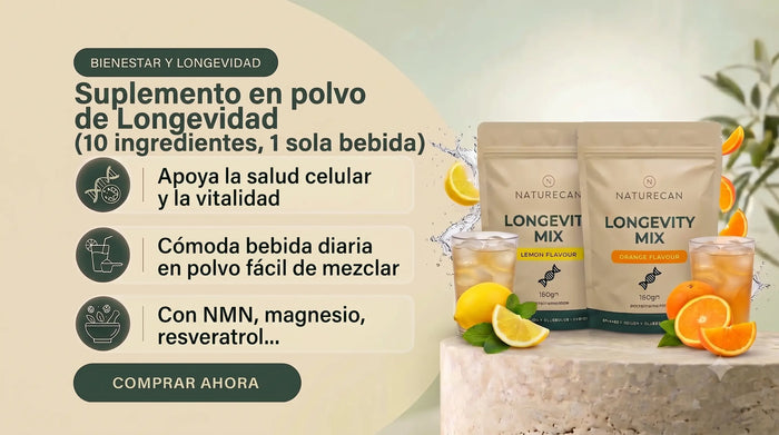 Suplemento en polvo de Longevidad