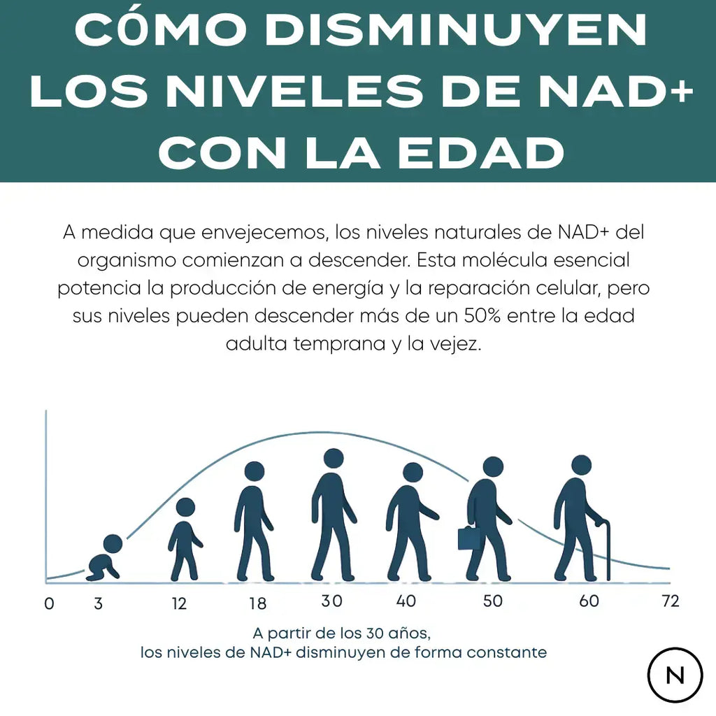 NMN Cápsulas | potenciador de NAD+