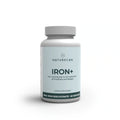 Frasco del suplemento Naturecan Iron+ sobre fondo blanco