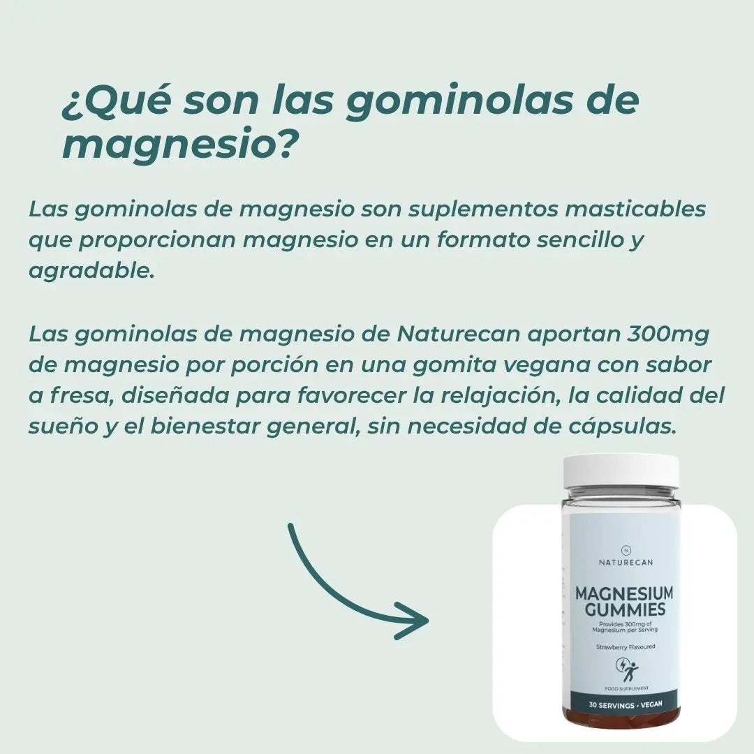 Gominolas de magnesio