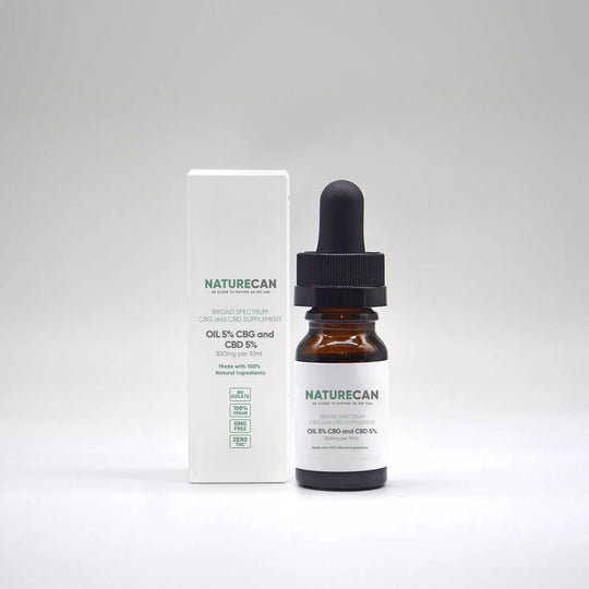 Aceite de CBG y CBD 5%