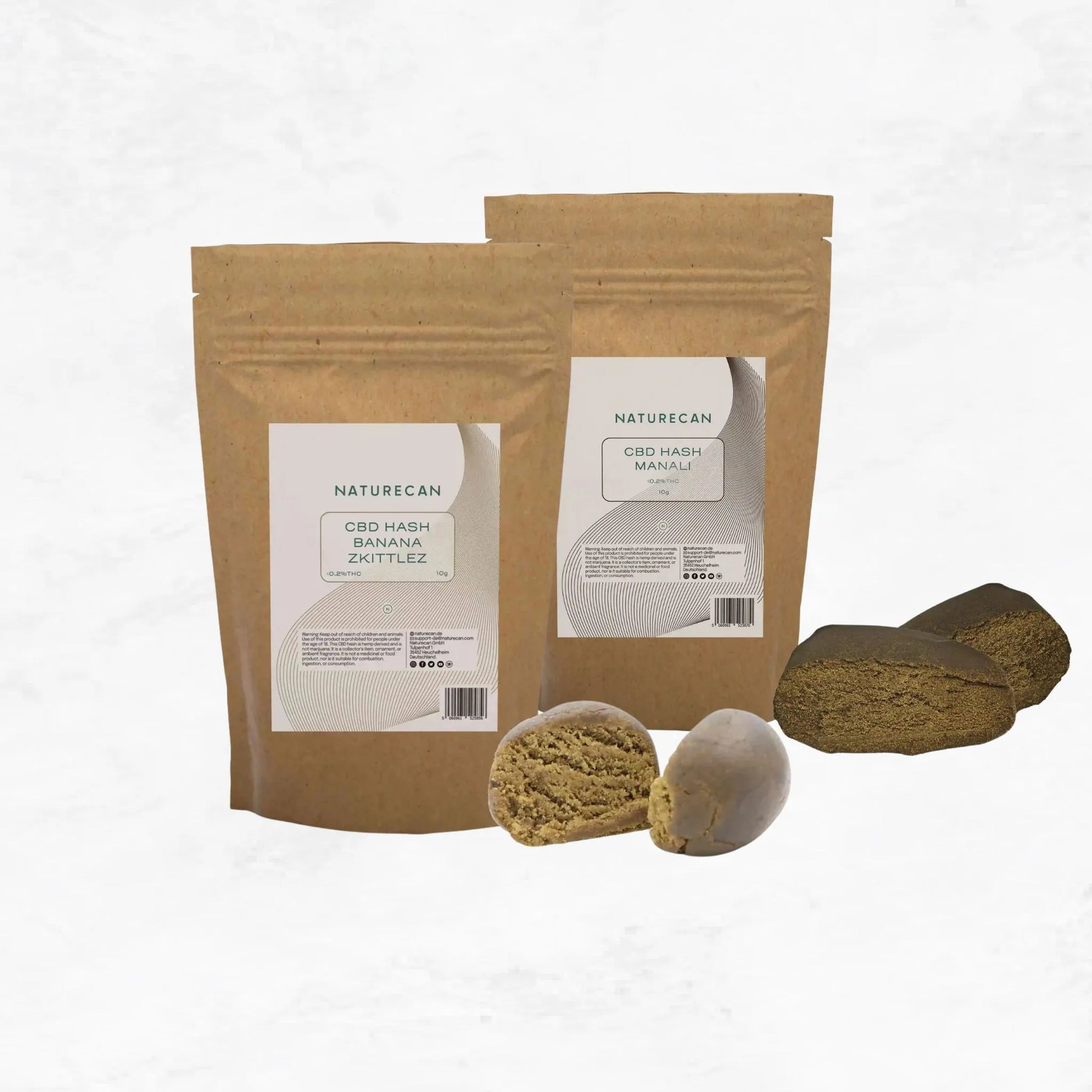 Pack Hash CBD de Naturecan