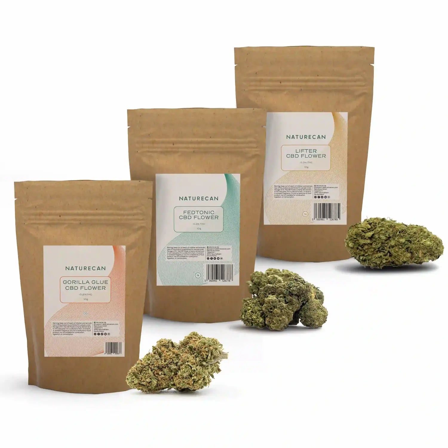 Flores de CBD - Pack Relax