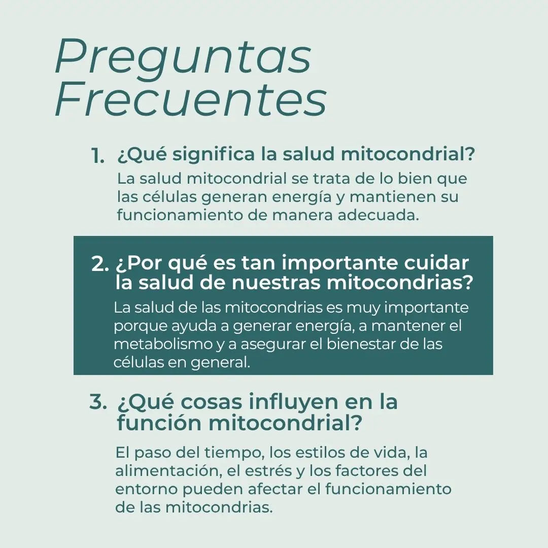 Pack Salud Mitocondrial