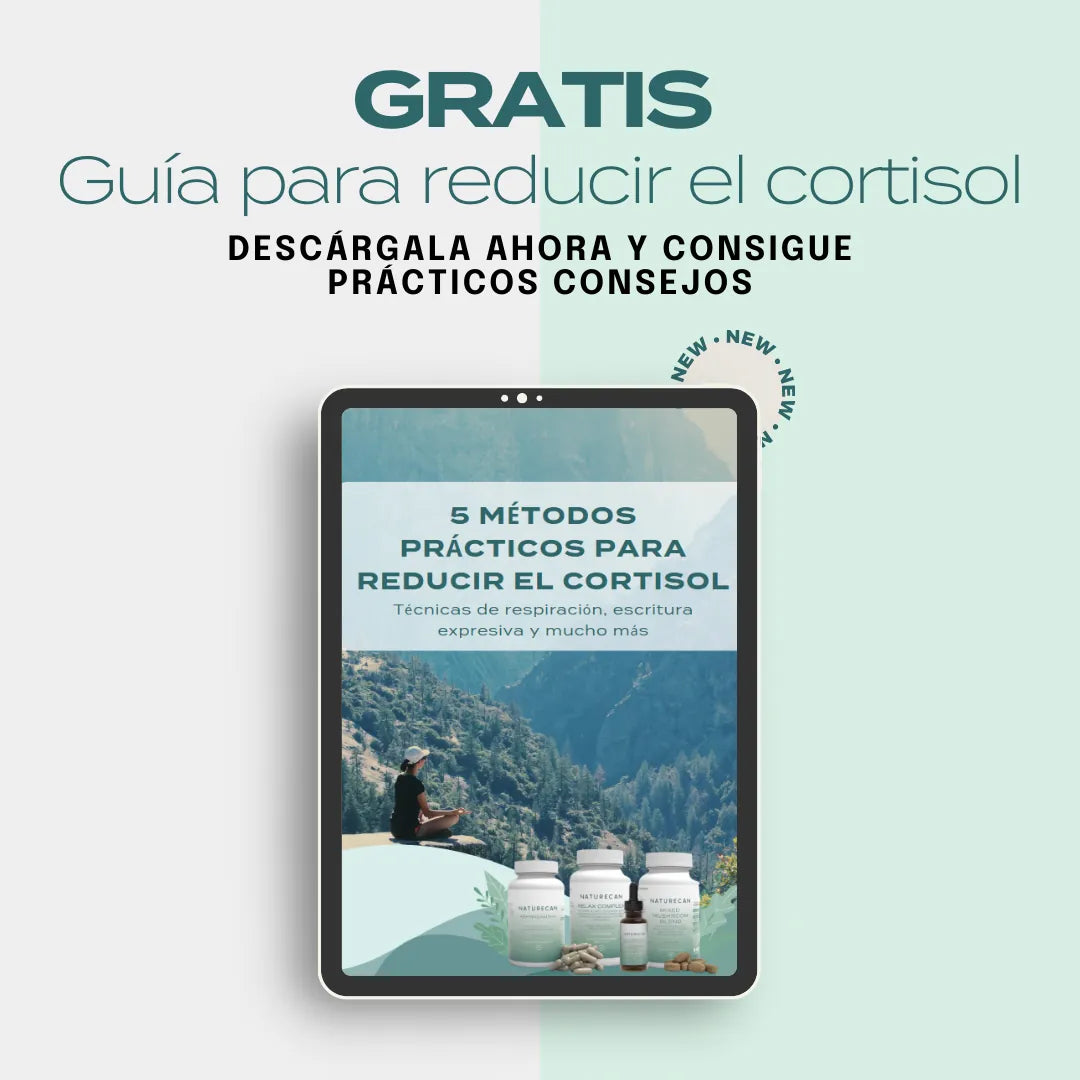 Guía para reducir el cortisol de Naturecan