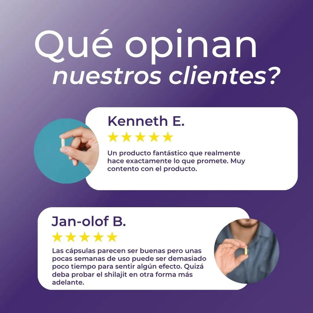 Capsulas shilajit